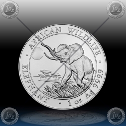 1oz SOMALIJA "SLON" 2016